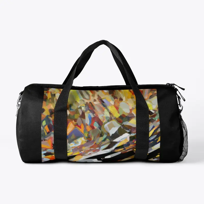 Funky Modern Design Duffle Bag